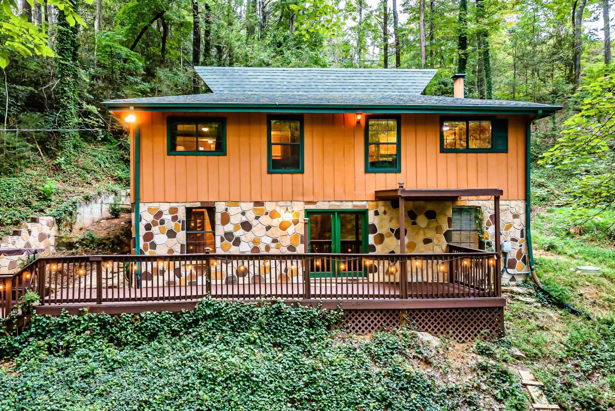 The Eagle'S Nest Mountain Cabin Гетлинбург Екстериор снимка